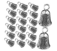 POPETPOP 30 pièces Pendentifs Clochettes Alliage Vintage Sculpté pour Création Bijoux DIY Bracelets Colliers Décorations