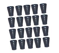 POPETPOP 30 pièces Protective Sleeves For Moxibustion Stick Anti-hot Covers Moxa Wool Ash Prevention For Comfortable Meridian Therapy