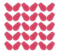 POPETPOP 30pcs Accessoires de Langue en Résine pour Poupée et Chien, Mini Langue Colorée, Robuste et Facile à Nettoyer, pour Projets DIY et Créations Artisanales