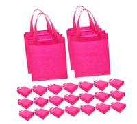 POPETPOP 30pièces Sacs Épicerie Pliables Et Réutilisables avec Poignées Sacs Fourre-Tout Réutilisables pour Shopping Petits pour Cadeaux