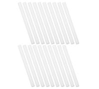 POPETPOP 35 Pièces Recharge Mèche Humidificateur Bâtonnet Fibre Naturelle | Compatible Large, Usage Stable, Faible Résidu, Remplacement Facile, pour Diffuseur et Humidité Maison
