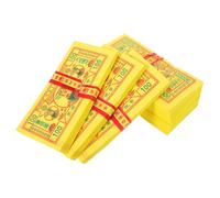 POPETPOP 350 feuilles Papier Monnaie pour Culte des Ancêtres Billets Papier Colorés Traditionnels pour Offrandes Adapté Aux Funérailles et Festivals Qingming et Fantômes