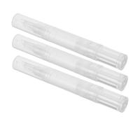 POPETPOP 3pièces Lot de Stylos à Gloss Vides Tubes Huile pour Ongles Rechargeables Stylos à Mécanisme Rotatif pour Cuticules