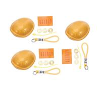 POPETPOP 3pièces Outils De Divination Vintage Carapace De Tortue Jouets De Voyance Figurines Décoratives pour Richesse Dorées pour Collectionneurs