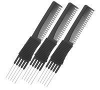 POPETPOP 3pièces Peigne à Aiguilles Multifonction Avec Queue Pour Coiffure Peigne à Fourche Pour Insertion De Cheveux Pour Cheveux Fins Et Épais