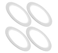 POPETPOP 4 Autocollants pour Touche de Violon en Pvc Blanc, Auto-adhésifs, Aide à Localiser la Position Correcte des Notes, Pratique des Débutants