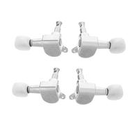 POPETPOP 4 Ensembles Tuning Pegs For Ukulele Closed Gear Machine Heads Angled Design Precise String Tuners For Beginners And Professionals