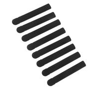 POPETPOP 4 Paires Embouts de Branches Lunettes Antidérapants en Silicone Noir Coussinets Confortables pour et Soleil Protection Oreilles pour Sport et Usage Quotidien