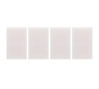 POPETPOP 4 pièces Bloc de Sculpture Caoutchouc Spécial Matériau DIY pour Tampons Personnalisés Briques de Gomme Modérées pour Loisirs Créatifs et Gravure Artisanale