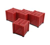 POPETPOP 4 pièces Boîte de Filtre Cube pour Aquarium Purificateur Eau et Facile à Nettoyer Compatible avec Divers Médias Filtrants pour Bassins et Bacs à Poissons