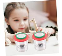 POPETPOP 4 pièces Boîte Loupe Insecte pour Garçon Fille Observatoire Nature Portable Kit Dexploration Scientifique avec Visionneuse et Cages Éducatif Dobservation des Insectes Plein Air