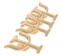 POPETPOP 4 pièces Broches Décoratives Alliage pour Femmes de Pins Cœur Élégant Psychologue Épingles Métalliques Symboliques pour Vestes Pulls et Sacs Accessoires Polyvalents pour Bureau et