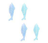 POPETPOP 4 pièces Brosse Ongles Manucure Multi Nettoyage Surface Ongles Poils Souples pour Mains Couleur Aléatoire Couleur Aléatoire