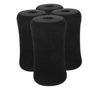 POPETPOP 4 pièces Coussinet Mousse de Remplacement pour roulettes de Machine de Sport Lot de Amortisseur Confortable pour Accessoires Entraînement Abdominal et Extension Jambe Compatible