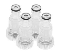 POPETPOP 4 pièces Filtre Eau Entrée Robinet pour Nettoyeur Haute Pression Raccord Tuyau Rapide Protection Machine Lavage Voiture Accessoire Lave-linge Nettoyage Facile