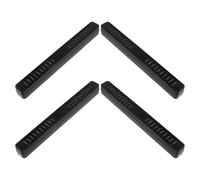 POPETPOP 4 Pièces Humidificateur en L'humidité Précis Contrôle Compatible de Universellement Noir Plastique pour Boîte Cigares Aventures en Plein Air et Voyages D'affaires