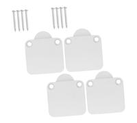 POPETPOP 4 pièces Interrupteurs pour Lumière Darmoire Automatiques pour Porte de Placard et Garde Robe avec Vis Commande Facile pour Meuble et Placard