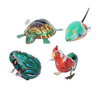 POPETPOP 4 pièces Jouets Mécaniques à Remonter pour Garçon Fille Jouets Rétro Couleurs et Styles Aléatoires Éveillez Les Souvenirs et Apportez Aux Garçon Fille Couleur Aléatoire