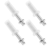 POPETPOP 4 pièces Kit de Quincaillerie pour Portes Pliantes de Pivots Supérieurs pour Ouverture des Portes Coulissantes et Accordeon