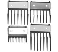 POPETPOP 4 pièces Kit de Sabots Tondeuse Professionnels avec Limiteur pour Coupe Précise des Cheveux Guides de Coupe Pratiques pour Usage Salon et Domicile