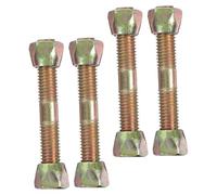 POPETPOP 4 pièces Kit de Vis de Fixation pour Chaise Balançoire et Fauteuil Suspendu Support Résistant à Haute Charge Installation Facile avec Mécanisme de Verrouillage Accessoires de