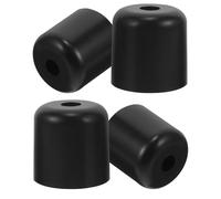POPETPOP 4 pièces Lot Meubles Plastique Noir Vis à Visser Remplaçants pour Canapé Fauteuil Commode Durables et Modernes