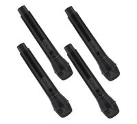 POPETPOP 4 Pièces Microphone Garçon Fille Noir Accessoire de Jeu Dimitation sans Piles Prise Main Confortable Effets Sonores Réalistes pour Fête Danniversaire et Cosplay