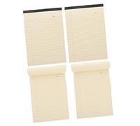 POPETPOP 4 Pièces Notepad Portable Tearable Paper Pads Ruled Lined Writing Memo Pads For Office And School