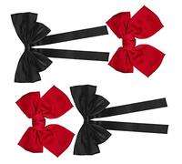 POPETPOP 4 Pièces Nœuds Pour Cheveux Forme De Ruban Pinces à Cheveux Rétro Pour Femmes Et Filles Vintage