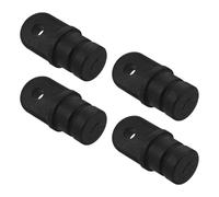 POPETPOP 4 Pièces Nylon Bimini Top Eye End Caps Canopy Hardware for Boat Kayak Canoe UV-Resistant Pipe End Fittings