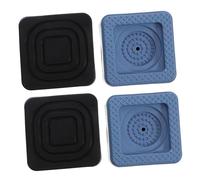 POPETPOP 4 Pièces Patins Vibrations pour Machines à Supports de Stabilisation pour Appareils Électroménagers Réglables Faciles à Installer Optimisation Espace pour Drainage