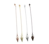 POPETPOP 4 pièces Pendentifs Cuivre Coniques pour Radiesthésie et Divination Design Élégant pour Méditation et Sommeil Profond