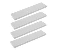 POPETPOP 4 pièces Plaquettes Frein Vélo Feutrine et Fibre Synthétique Kit Remplacement Freinage Silencieux pour Équipement Fitness