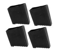 POPETPOP 4 pièces Protections Antidérapantes pour Déchelle Caoutchouc Lot de Patins Antidérapants pour Escabeau Accessoires de Remplacement pour Usage Domestique Réduisent Vibrations et