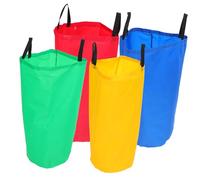 POPETPOP 4 pièces Sacs de Course à Saut Extérieurs Garçon Fille avec Poignées Sacs de Jeu pour Fête Carnaval Jardin pour Garçon Fille et Adultes Amélioration de Léquilibre et Coordination