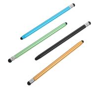 POPETPOP 4 pièces Stylet Tactile Capacitif Stylo à Pointe Fine Résiliente avec Disque Transparent Compatible et Téléphones Outil Précis pour Écriture et Dessin