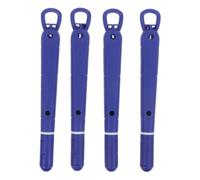 POPETPOP 4 Pièces Stylo D'écriture Sécurisé en Silicone pour Prisons et Centres de Détention, Écriture Fluide et Design Portable, Stylos Anti-ingestion