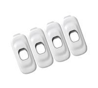 POPETPOP 4 pièces Verrous de Sécurité Garçon Fille pour Placards et Réfrigérateur Réglable Sans Outils Protection Complète pour Tiroirs Cuisine et Armoire