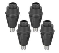 POPETPOP 4 Têtes de Rechange pour Tondeuse à Poils de Nez Lavables Universelles Accessoires pour Entretien Nasal Compatibles Tondeuse Électrique Utilisation Quotidienne et Hygiène