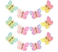 POPETPOP 40 Pièces Autocollants en Résine Trous pour Collage, Décorations Artisanales pour Projets DIY et Accessoires de Bijoux
