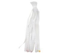 POPETPOP 40 Pièces Boucles de Couches pour Bébé en Tissu Blanc, Ceinture Ajustable Confortable et Difficile à Détacher, pour Fixer Couches des Tout-petits Plusieurs styles