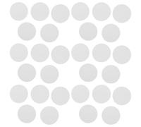 POPETPOP 40 pièces Ceramic Fiber Pads For Microwave Kiln Thermal Resistant Insulation For Glass Fusing DIY Lightweight And Portable Kiln Accessories Home Pottery Use