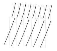 POPETPOP 40 pièces Marqueurs Side Dot pour Manche Guitare et Basse Noir et Blanc Accessoires Musicaux Faciles à Installer Repères Touche pour Instruments à Cordes