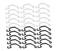 POPETPOP 40 Pièces Pet Cage Fasteners Plastic Wire Buckle Clips for DIY Assembly Secure Locking Edge Connectors Suitable for Rabbit Hamster Bird Chicken Enclosures