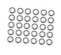 POPETPOP 40pièces Couvercles De Brûleur De Cuisinière Aluminium Résistants Chaleur Protections Anti-huile Pour Cuisinière à Gaz Ronds