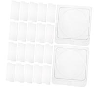 POPETPOP 40pièces Palette de Maquillage Vide Transparent Boîte à Blush et Highlighter Rechargeable Godets Vides pour Cosmétiques DIY