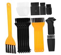 POPETPOP 48 pièces Brosse de Nettoyage pour Rasoir et Tondeuse Outils de Nettoyage Pratiques pour Éliminer la Poussière et Électricité pour Salon de Beauté et Usage Personnel