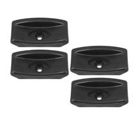 POPETPOP 4pcs Coussinets en Caoutchouc pour Support D'haltères, Insert Anti-Vibration Facile à Nettoyer, Adapté aux Salles de Sport Personnelles et Publiques, Trou de Vis 11mm