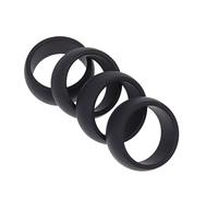 POPETPOP 4pièces Bagues De Sport Silicone Protège-alliances Respirants Bagues De Doigt Lot Pour Activités Multiples