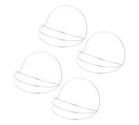 POPETPOP 4pièces Bases De Couronne Métalliques Pour Diy Kit De Fabrication De Bandeaux Cadre De Coiffe Accessoire Pour Mariées Cosplay Et Occasions Spéciales